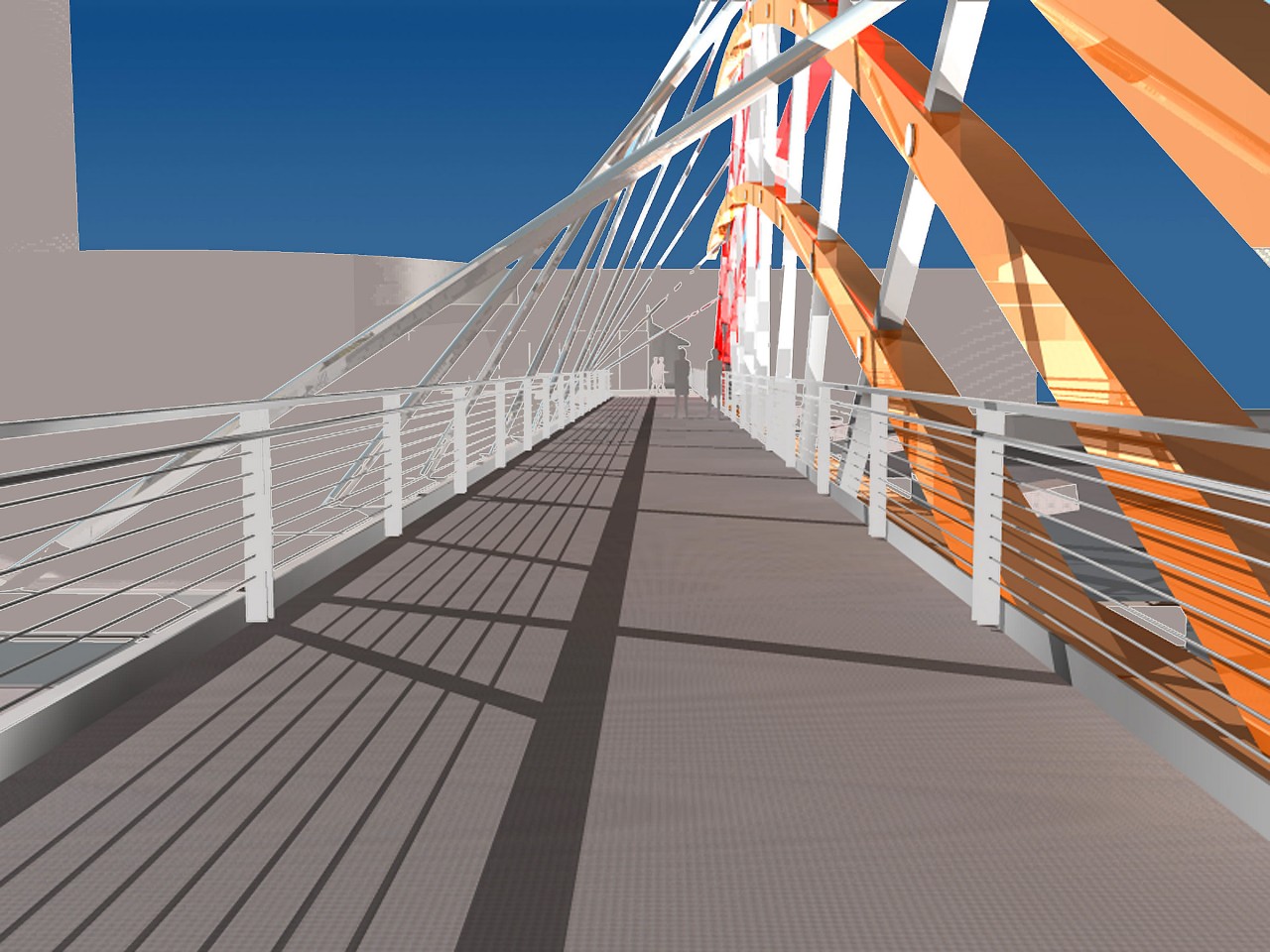 Pedestrian Bridge, Las Vegas, Nevada | Image 2 | Ed Carpenter, Artist