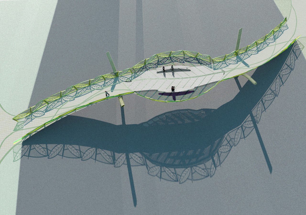 Leaf Bridge, Culver City, California | Image 2 | Ed Carpenter, Artist