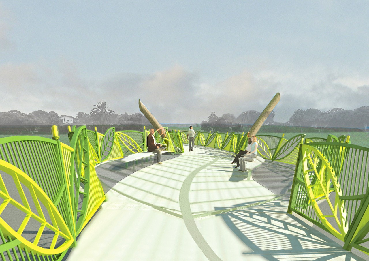 Leaf Bridge, Culver City, California | Image 5 | Ed Carpenter, Artist